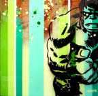 Colour Crate - The Hulk - SOLD by artist Lhouette - Wyecliffe Galleries