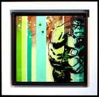 Colour Crate - The Hulk - SOLD by artist Lhouette - Wyecliffe Galleries