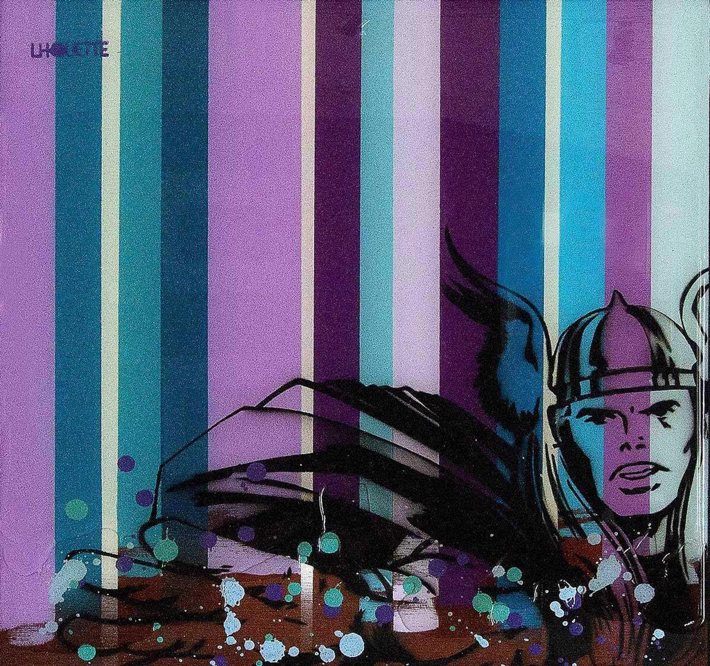 Colour Crate - Thor II - Original - SOLD by artist Lhouette - Wyecliffe Galleries