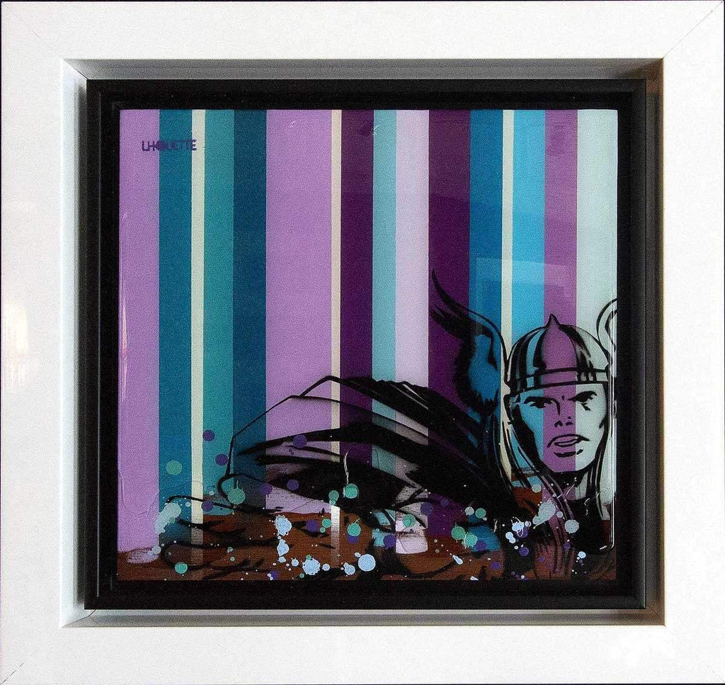 Colour Crate - Thor II - Original - SOLD by artist Lhouette - Wyecliffe Galleries