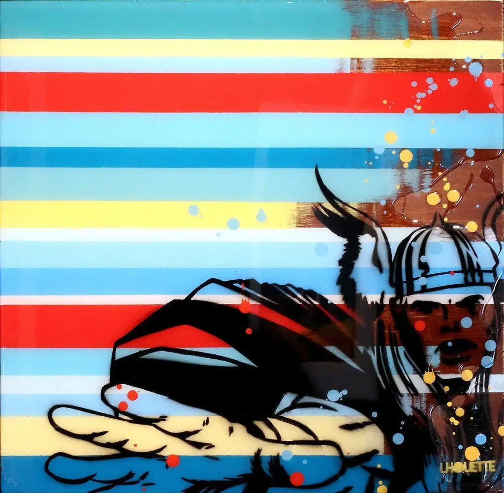 Colour Crate - Thor - SOLD by artist Lhouette - Wyecliffe Galleries