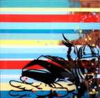 Colour Crate - Thor - SOLD by artist Lhouette - Wyecliffe Galleries