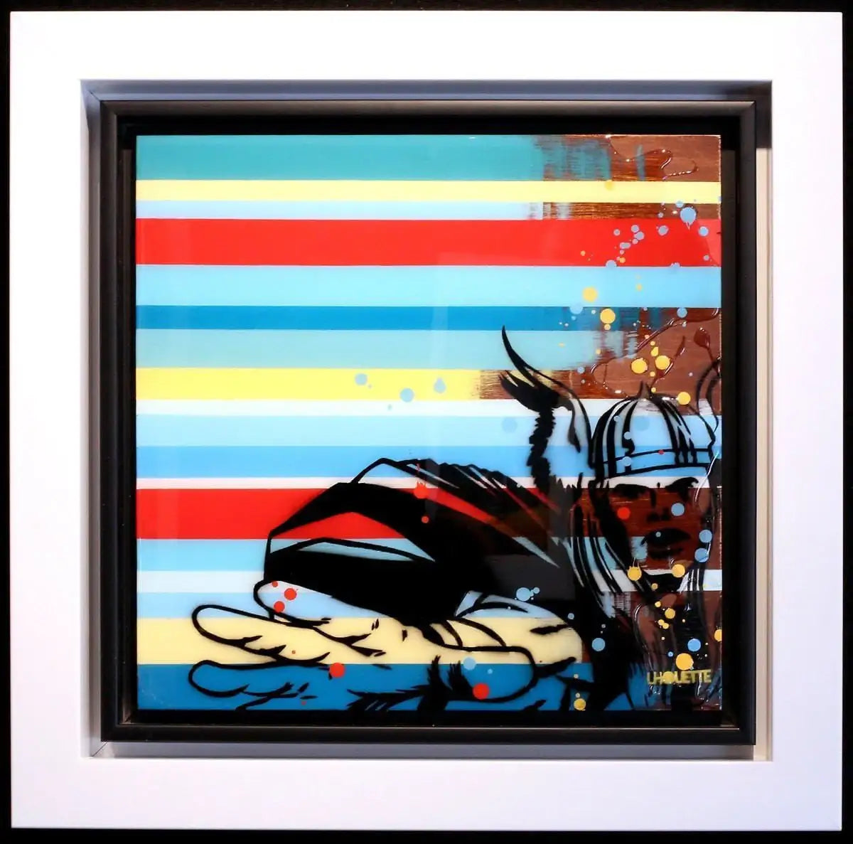 Colour Crate - Thor - SOLD by artist Lhouette - Wyecliffe Galleries