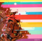 Colour Crate - Tom - SOLD by artist Lhouette - Wyecliffe Galleries