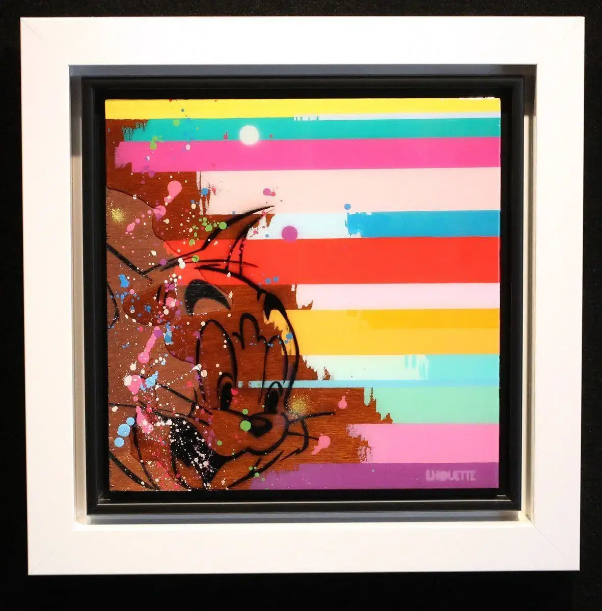 Colour Crate - Tom - SOLD by artist Lhouette - Wyecliffe Galleries