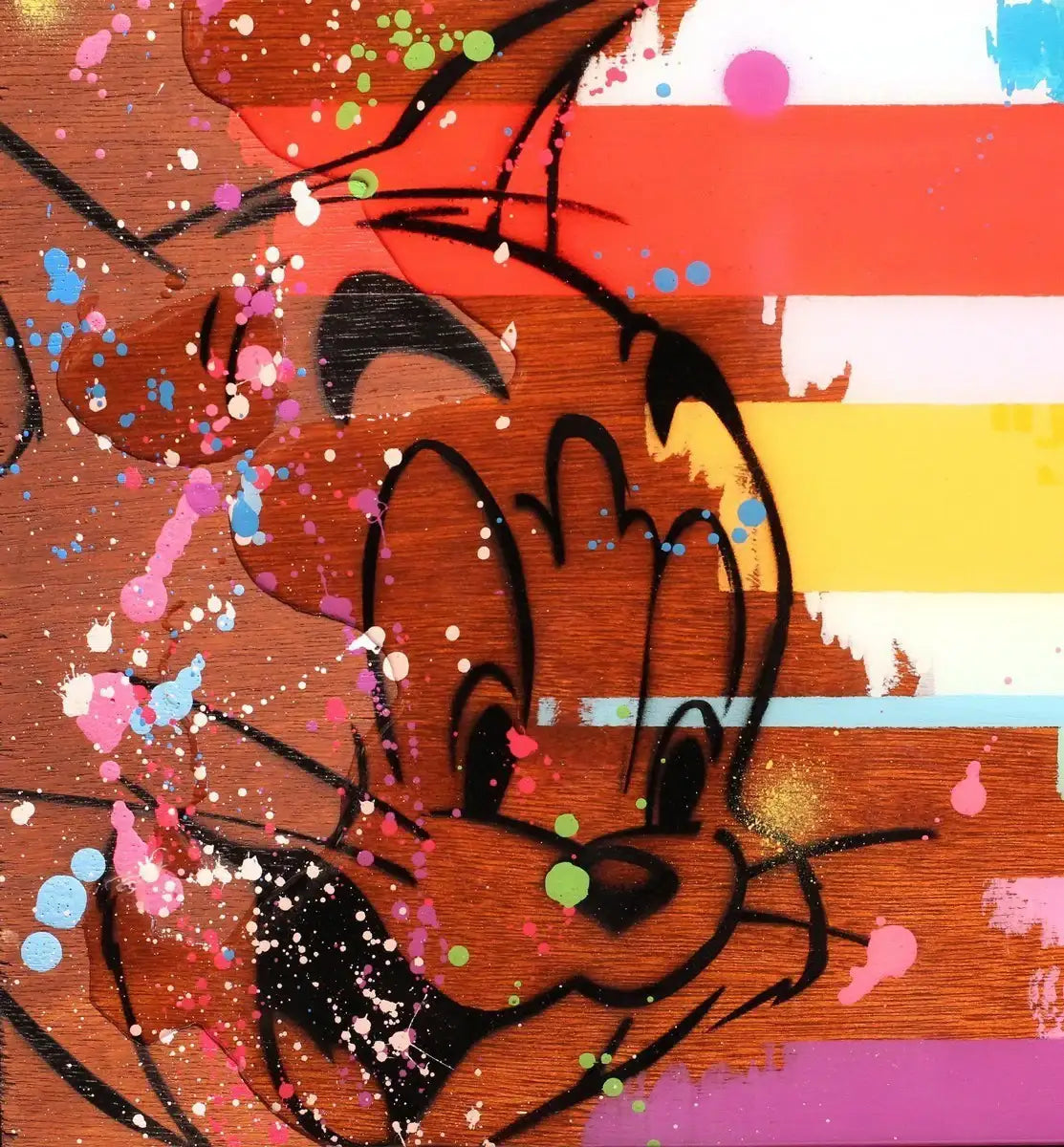 Colour Crate - Tom - SOLD by artist Lhouette - Wyecliffe Galleries