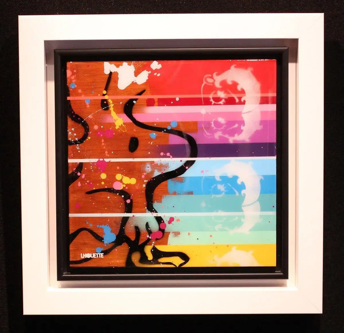 Colour Crate - Woodstock - Original - SOLD by artist Lhouette - Wyecliffe Galleries