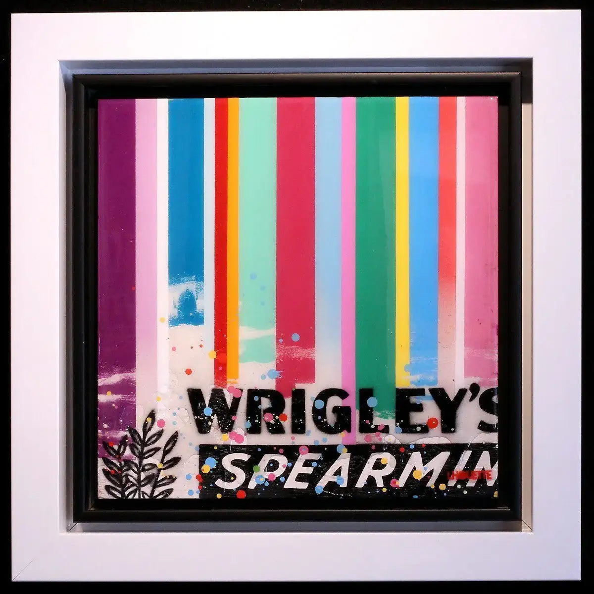 Colour Crate - Wrigley's - Original - SOLD by artist Lhouette - Wyecliffe Galleries