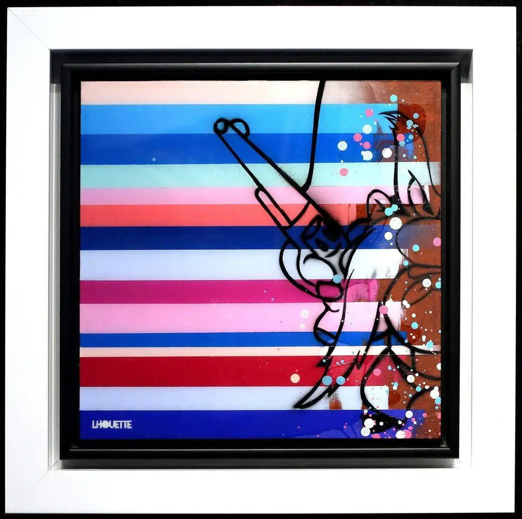 Colour Crate - Yosemite Sam - SOLD by artist Lhouette - Wyecliffe Galleries