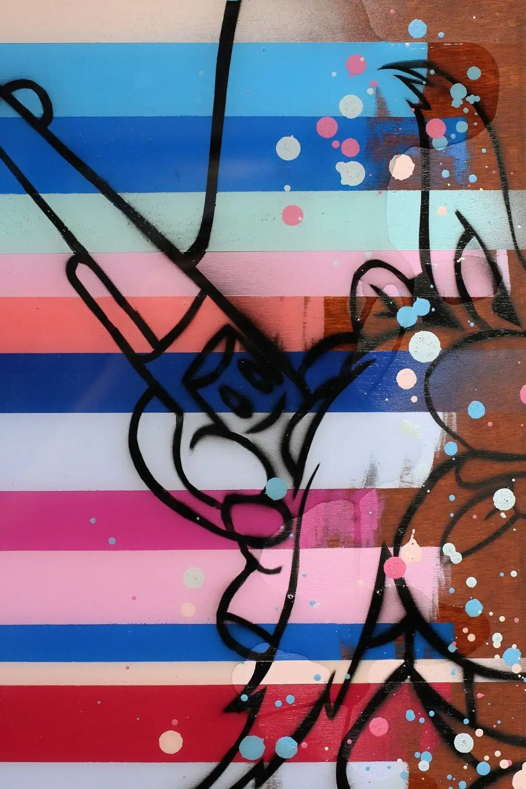 Colour Crate - Yosemite Sam - SOLD by artist Lhouette - Wyecliffe Galleries