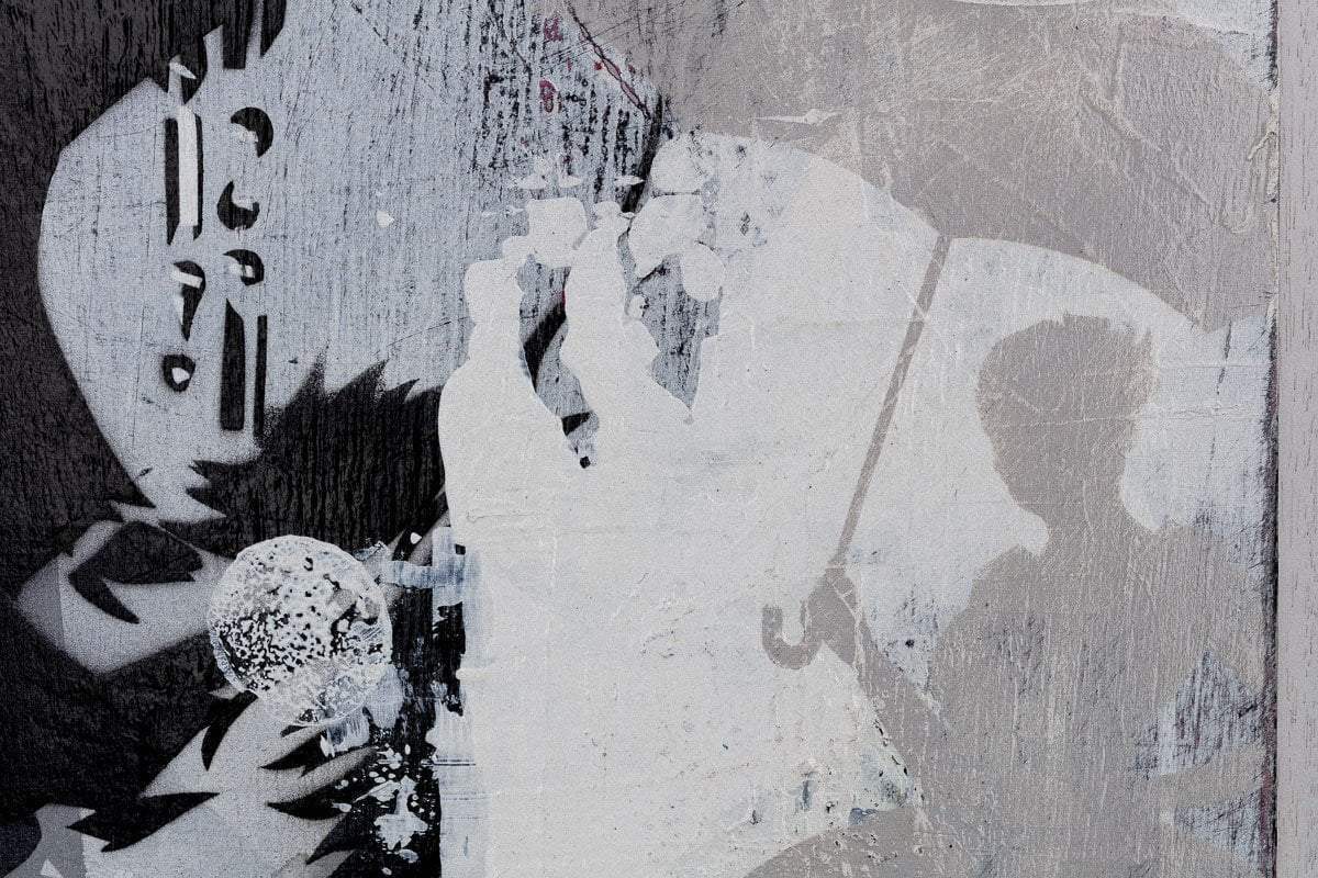 Naomi Mono Abstract - Original - SOLD by artist Lhouette - Wyecliffe Galleries