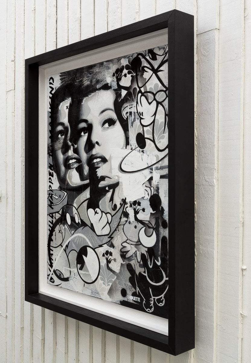 Naomi Mono Abstract - Original - SOLD by artist Lhouette - Wyecliffe Galleries