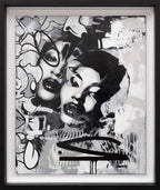 Naomi Mono Abstract - Original - SOLD by artist Lhouette - Wyecliffe Galleries