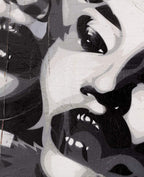 Naomi Mono Abstract - Original - SOLD by artist Lhouette - Wyecliffe Galleries