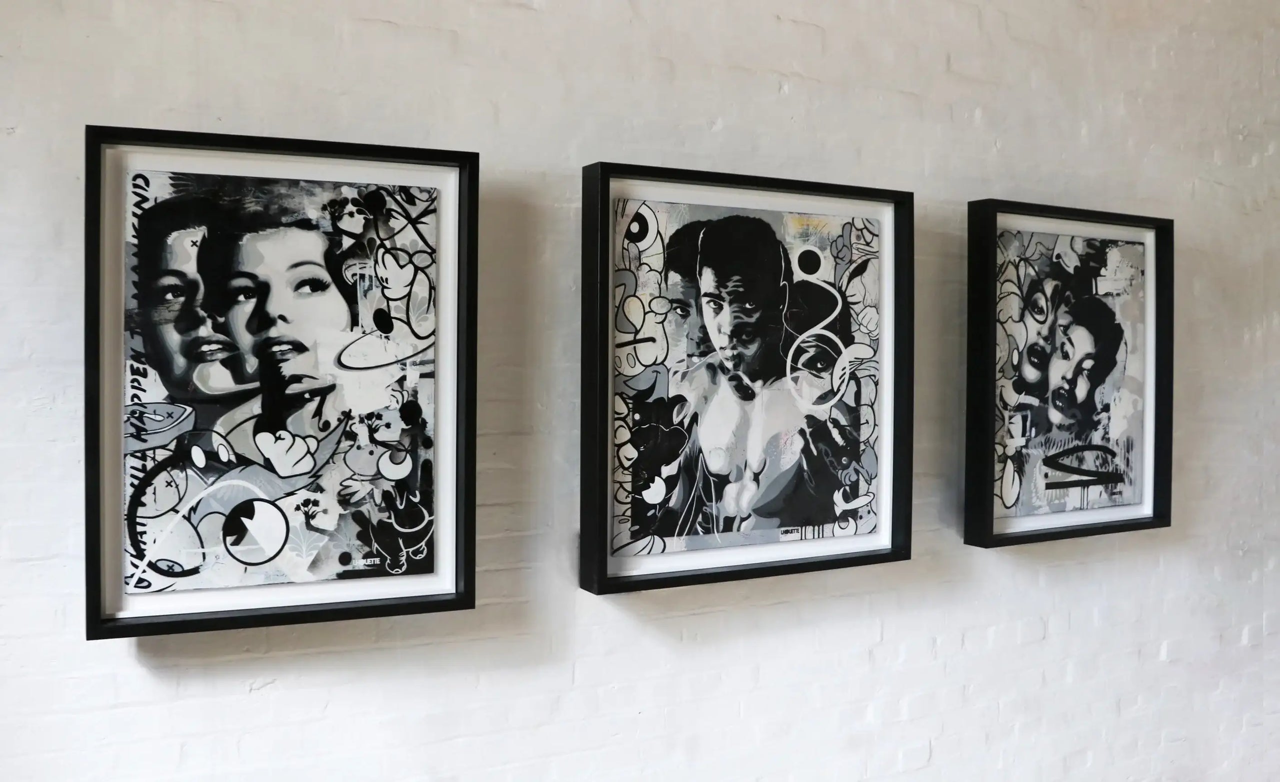 Don't Call it a Come Back (Ali) - Original - SOLD by artist Lhouette - Wyecliffe Galleries