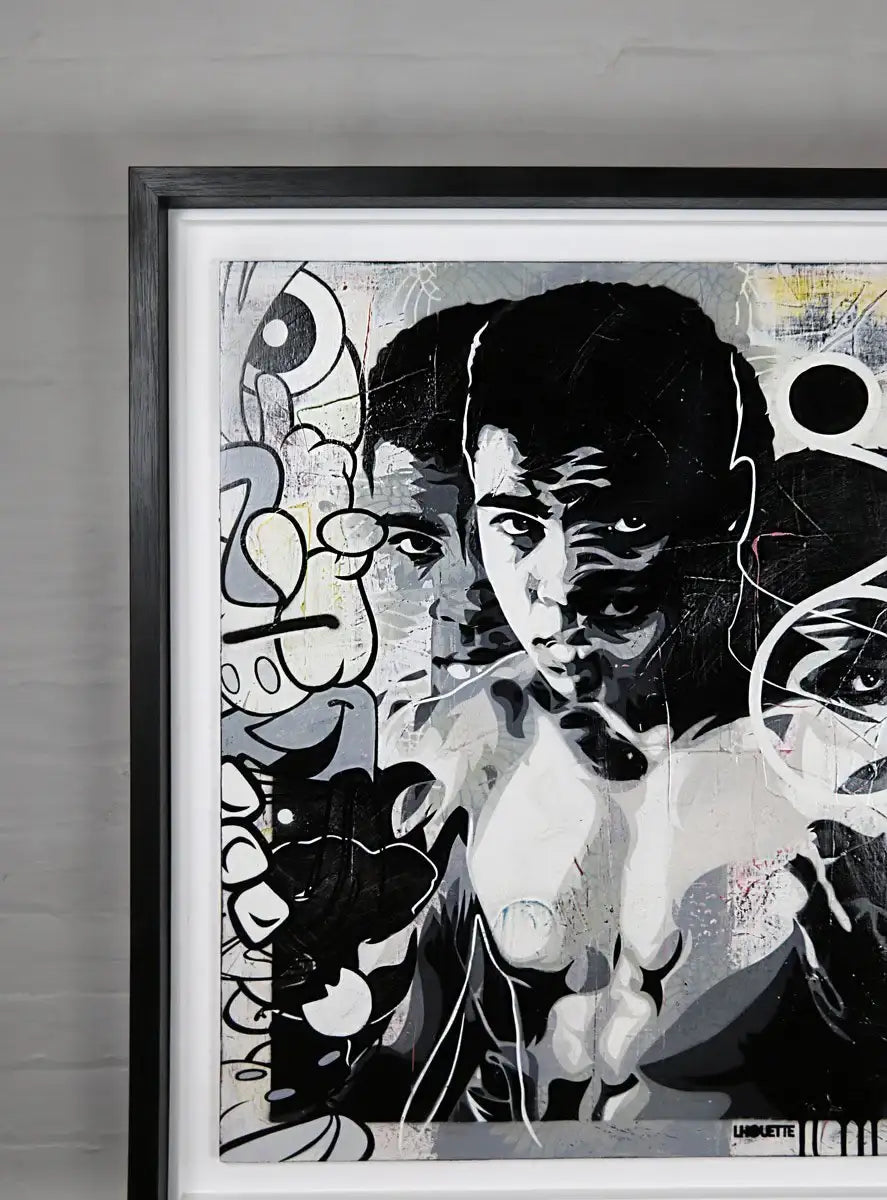 Don't Call it a Come Back (Ali) - Original - SOLD by artist Lhouette - Wyecliffe Galleries