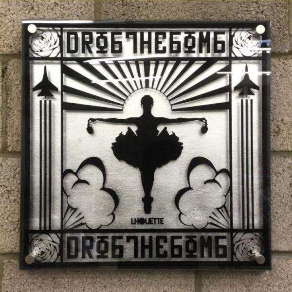 Drop the Bomb - Edition - SOLD by artist Lhouette - Wyecliffe Galleries