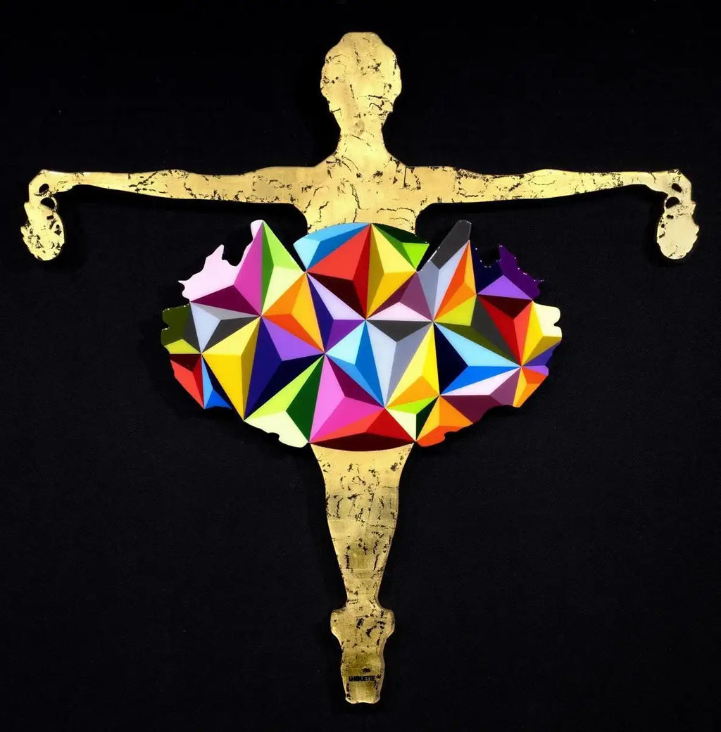 Drop The Bomb (Gloss Resin) - Original Wall Sculpture - SOLD by artist Lhouette - Wyecliffe Galleries