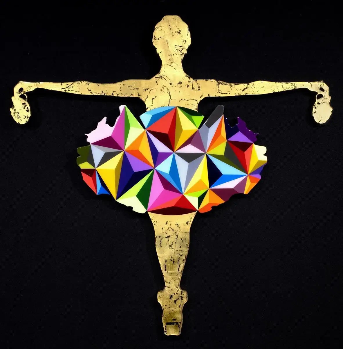 Drop The Bomb (Gloss Resin) - Original Wall Sculpture - SOLD by artist Lhouette - Wyecliffe Galleries