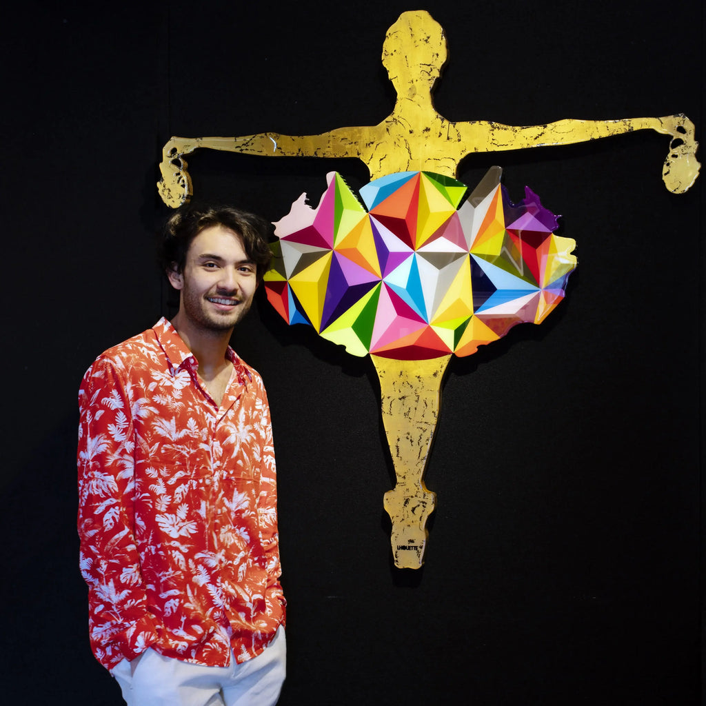 Drop The Bomb (Gloss Resin) - Original Wall Sculpture - SOLD by artist Lhouette - Wyecliffe Galleries