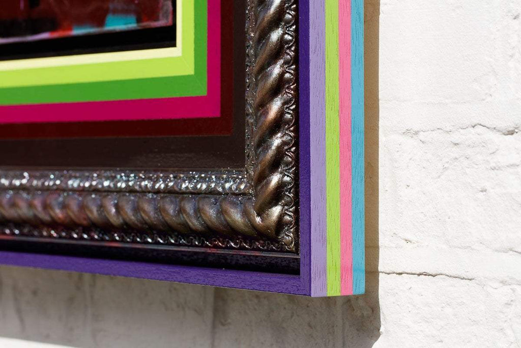 Drop The Bomb Mixer (Asia) - Original - SOLD by artist Lhouette - Wyecliffe Galleries