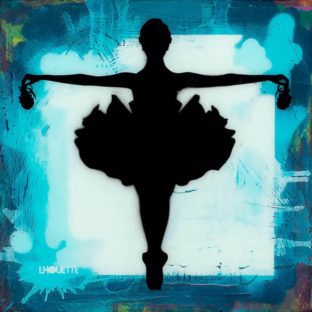 Drop The Bomb Mixer ( Blue Magic ) - Original - SOLD by artist Lhouette - Wyecliffe Galleries