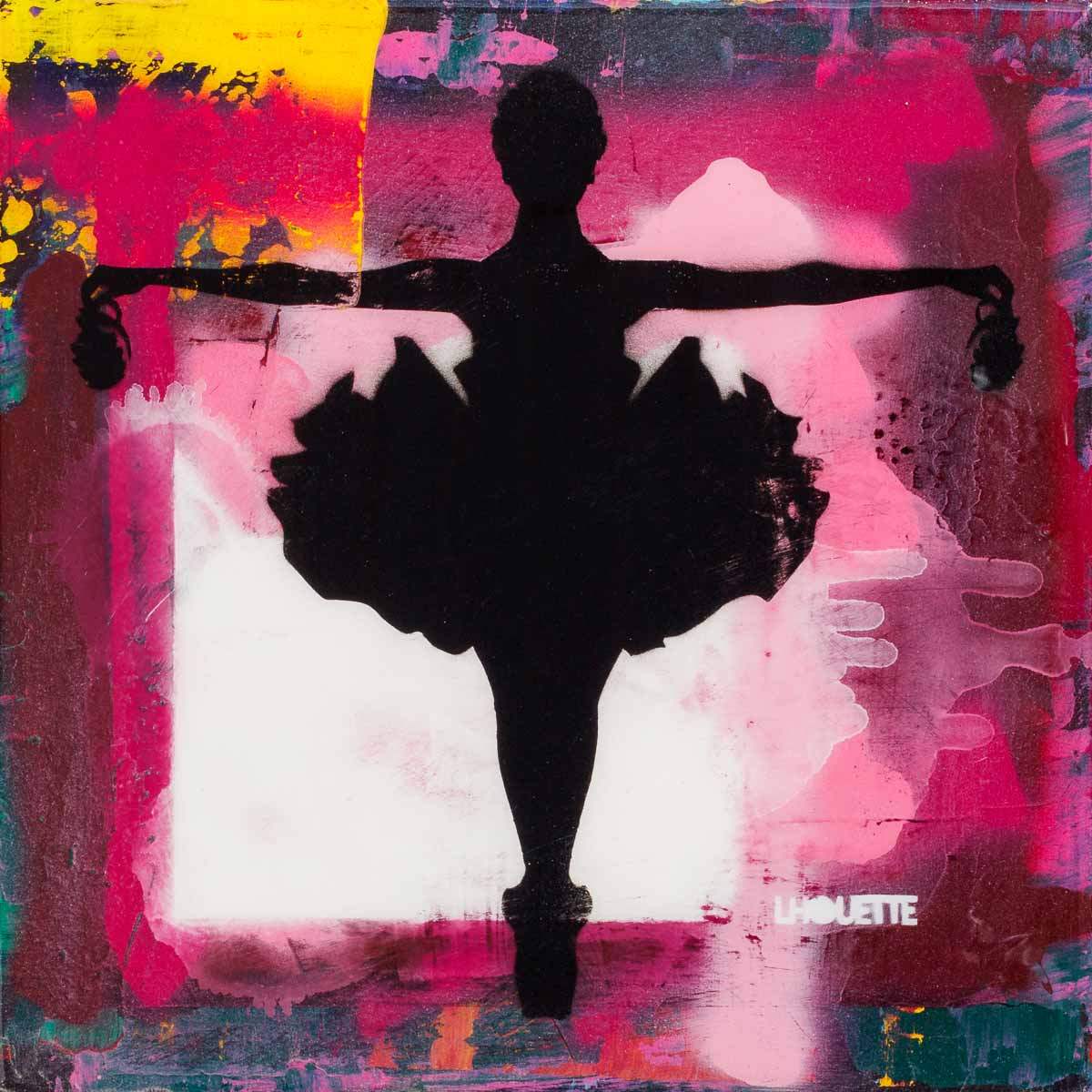 Drop The Bomb Mixer (Cherry Blossom) - Original - SOLD by artist Lhouette - Wyecliffe Galleries