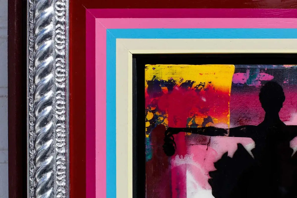 Drop The Bomb Mixer (Cherry Blossom) - Original - SOLD by artist Lhouette - Wyecliffe Galleries