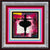 Drop The Bomb Mixer (Cherry Blossom) - Original Lhouette Framed