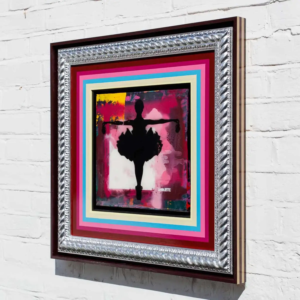 Drop The Bomb Mixer (Cherry Blossom) - Original - SOLD by artist Lhouette - Wyecliffe Galleries