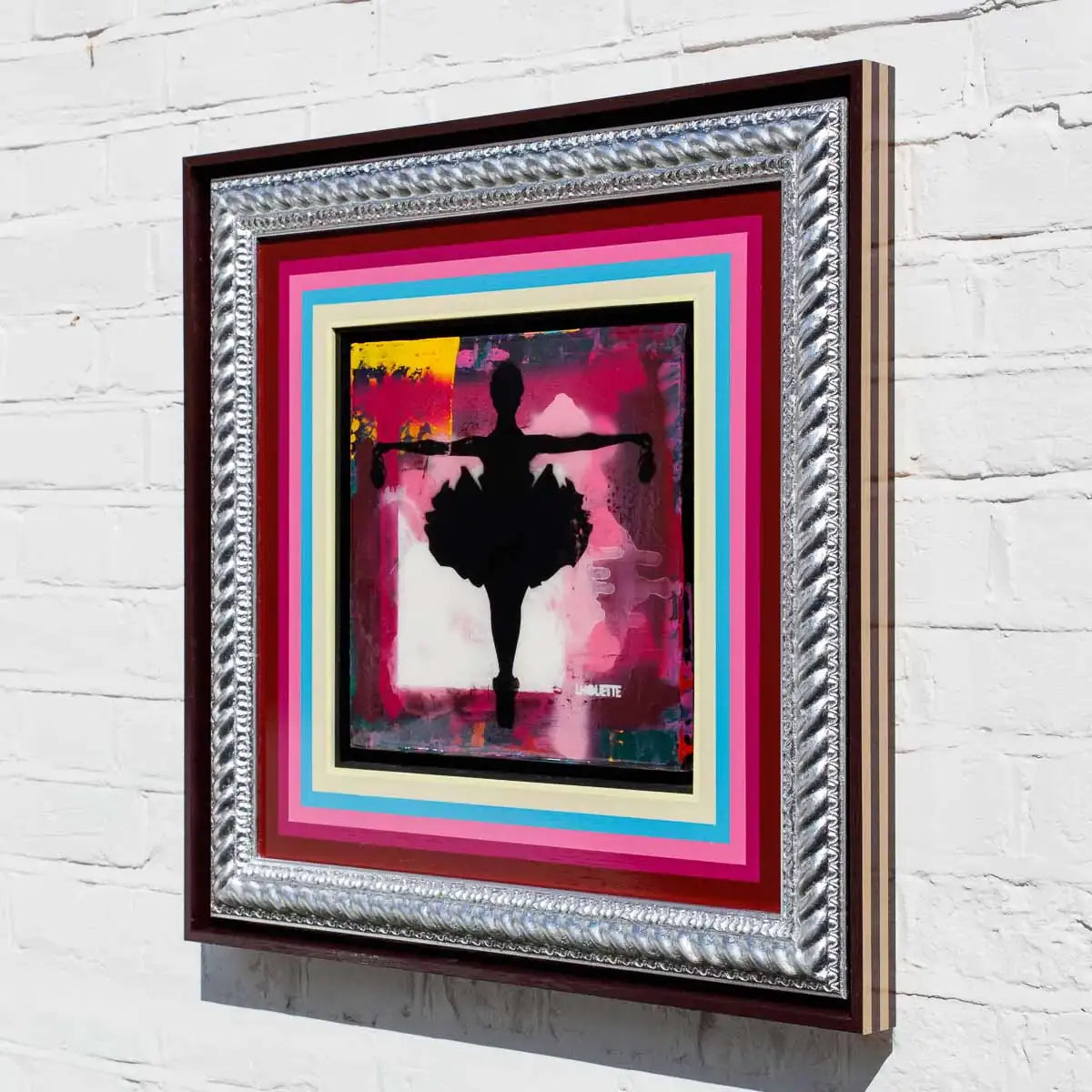 Drop The Bomb Mixer (Cherry Blossom) - Original - SOLD by artist Lhouette - Wyecliffe Galleries