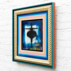 Drop The Bomb Mixer (Ultramarine) - SOLD by artist Lhouette - Wyecliffe Galleries