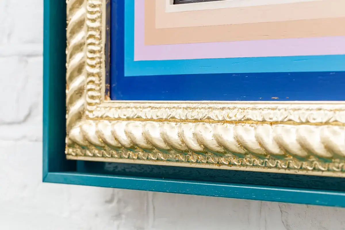 Drop The Bomb Mixer (Ultramarine) - SOLD by artist Lhouette - Wyecliffe Galleries