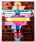 Drop the Bomb - Original - SOLD by artist Lhouette - Wyecliffe Galleries