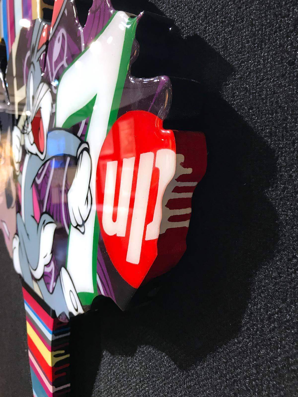 Drop The Bomb Sculpture III - SOLD by artist Lhouette - Wyecliffe Galleries