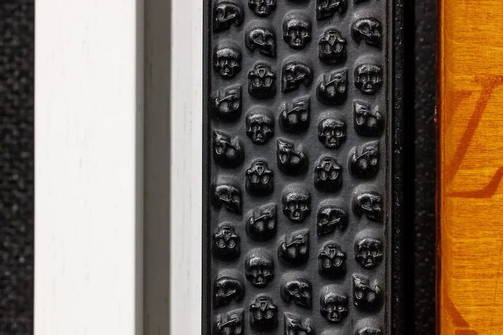 Drop The Bomb - SkeLhouette - Geometric - SOLD by artist Lhouette - Wyecliffe Galleries