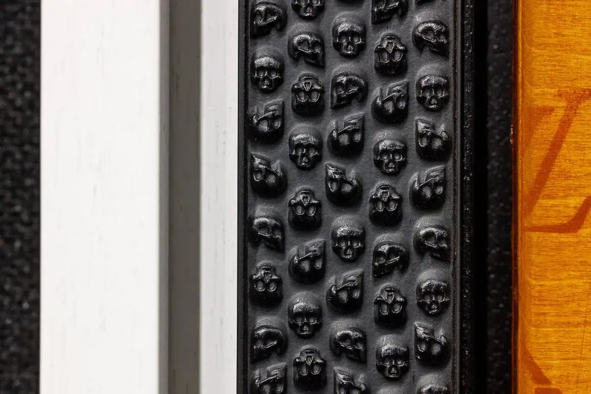 Drop The Bomb - SkeLhouette - Geometric - SOLD by artist Lhouette - Wyecliffe Galleries