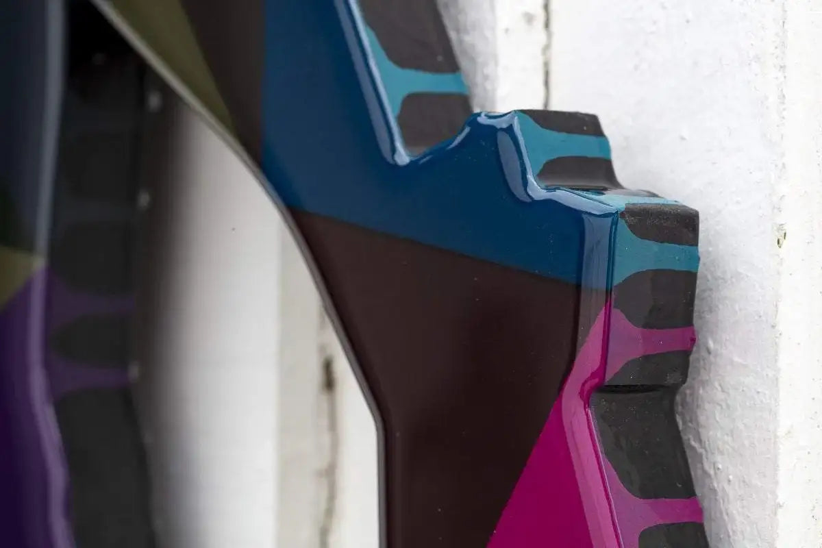 Duck Hunt Medium Dark Geo - Original Wall Sculpture - SOLD by artist Lhouette - Wyecliffe Galleries