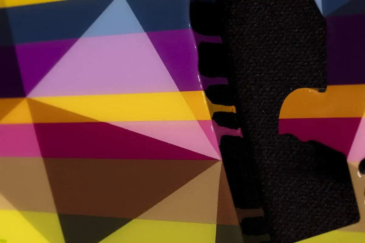 Duck Hunt Medium Ice Blue - Original Wall Sculpture - SOLD by artist Lhouette - Wyecliffe Galleries