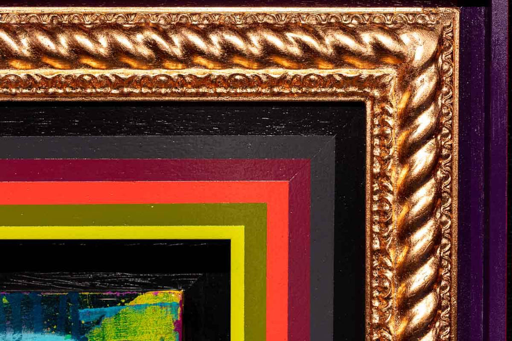 Duck Hunt Mixer - Azur Blue - SOLD by artist Lhouette - Wyecliffe Galleries