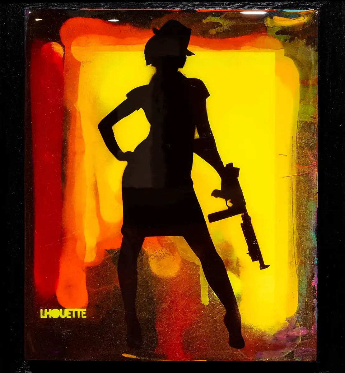 Duck Hunt Mixer - Brimstone Yellow - SOLD by artist Lhouette - Wyecliffe Galleries