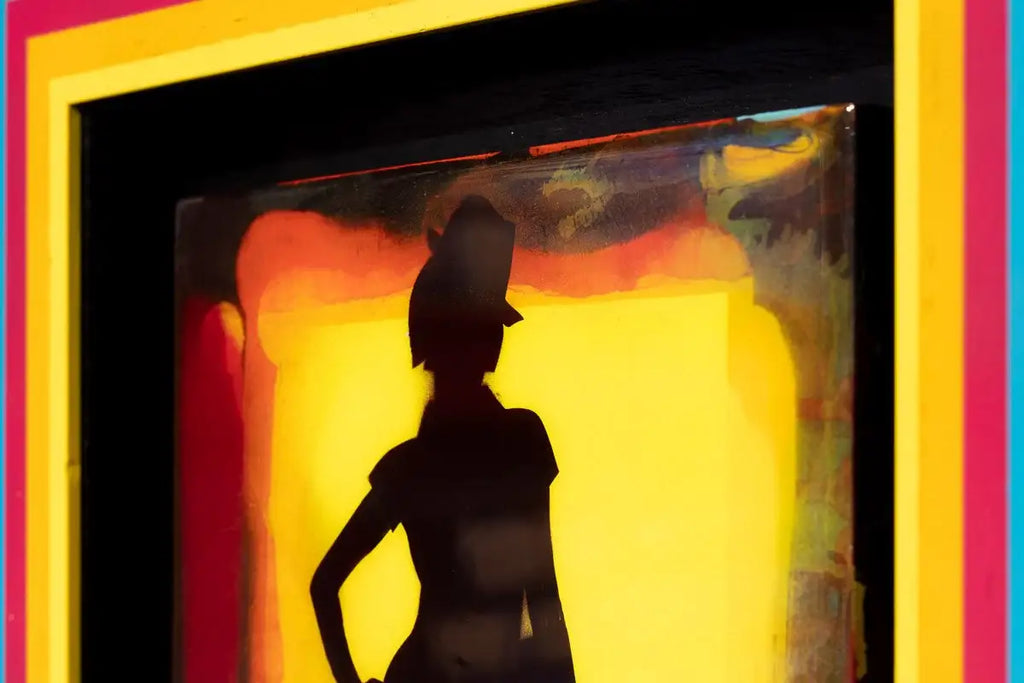 Duck Hunt Mixer - Brimstone Yellow - SOLD by artist Lhouette - Wyecliffe Galleries