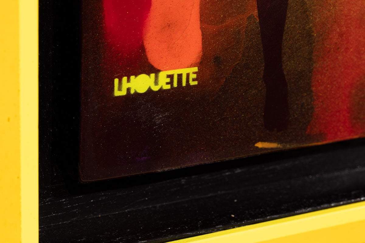 Duck Hunt Mixer - Brimstone Yellow Lhouette Framed