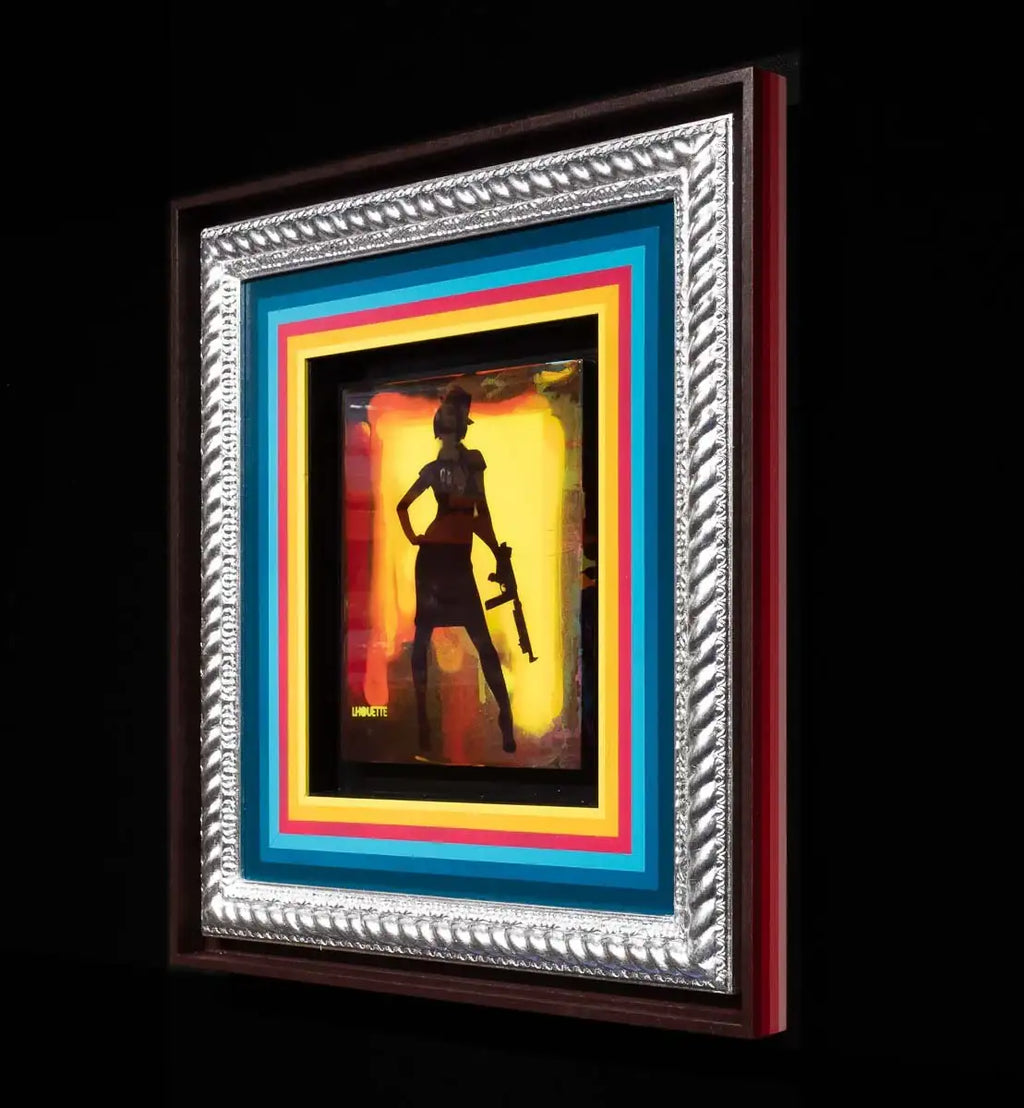 Duck Hunt Mixer - Brimstone Yellow - SOLD by artist Lhouette - Wyecliffe Galleries