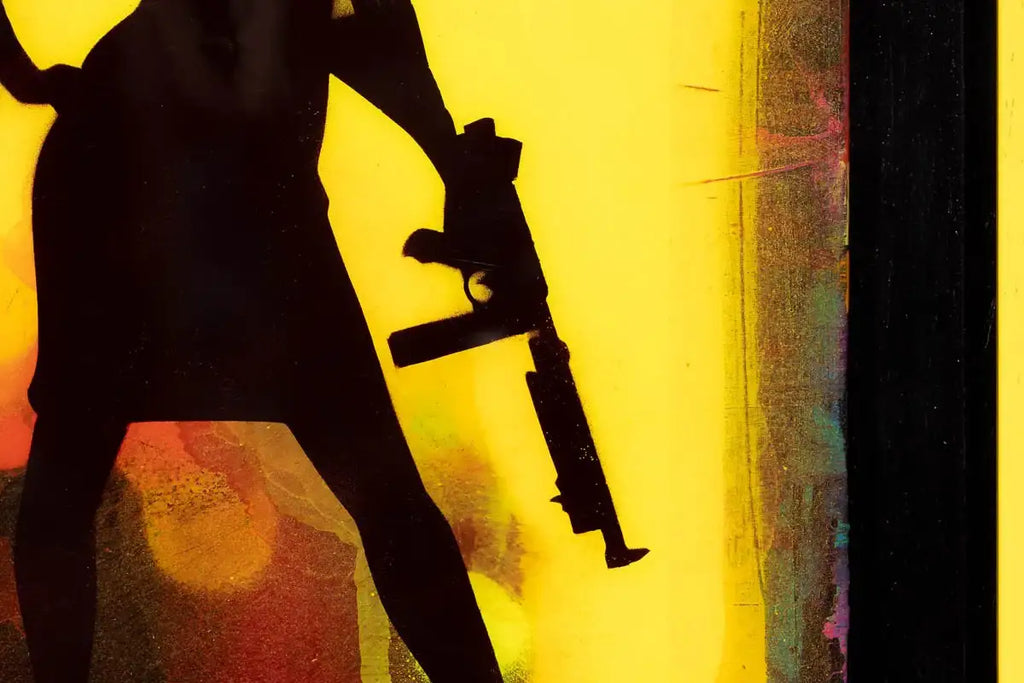 Duck Hunt Mixer - Brimstone Yellow - SOLD by artist Lhouette - Wyecliffe Galleries