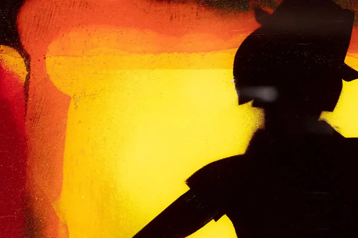 Duck Hunt Mixer - Brimstone Yellow - SOLD by artist Lhouette - Wyecliffe Galleries