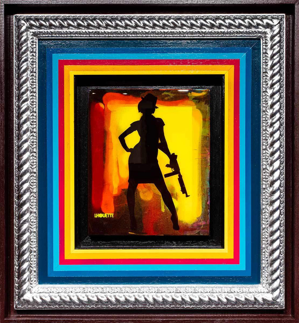 Duck Hunt Mixer - Brimstone Yellow - SOLD by artist Lhouette - Wyecliffe Galleries