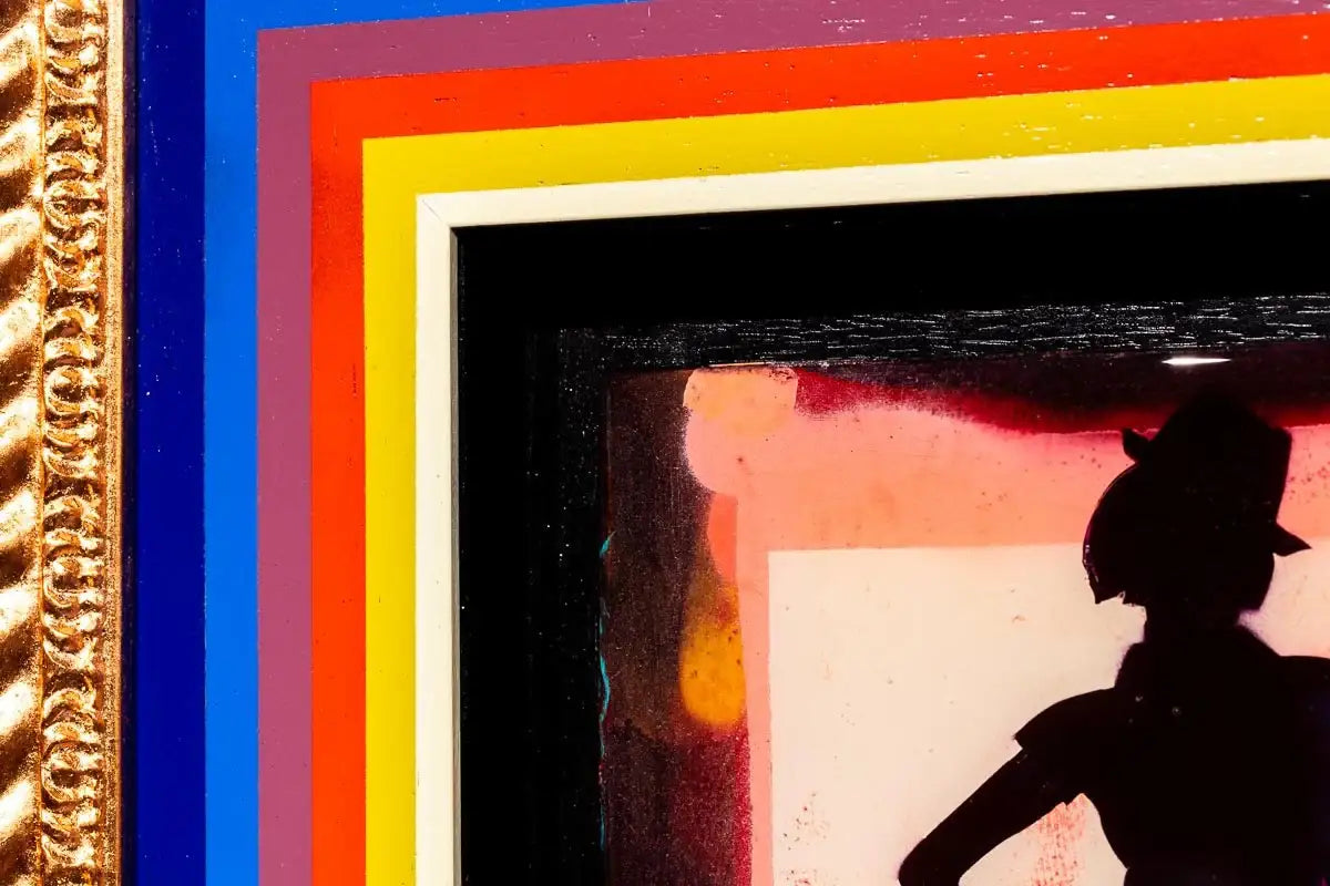 Duck Hunt Mixer - Royal Red - SOLD by artist Lhouette - Wyecliffe Galleries