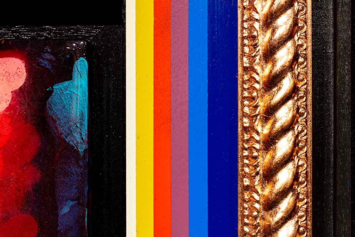 Duck Hunt Mixer - Royal Red - SOLD by artist Lhouette - Wyecliffe Galleries