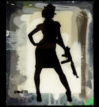 Duck Hunt Mixer - Stealth Grey - SOLD by artist Lhouette - Wyecliffe Galleries